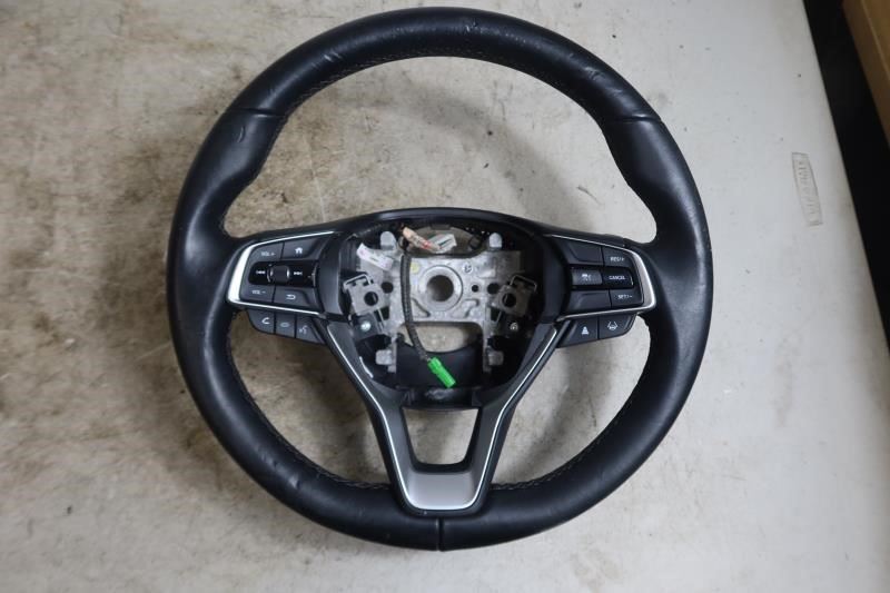 2017-2021 Honda CR-V CRV OEM Steering Wheel Assembly Black Leather 