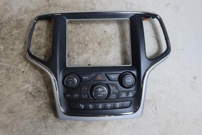 2014-2018 Jeep Grand Cherokee OEM Climate Control Module w/ Bezel 68333942