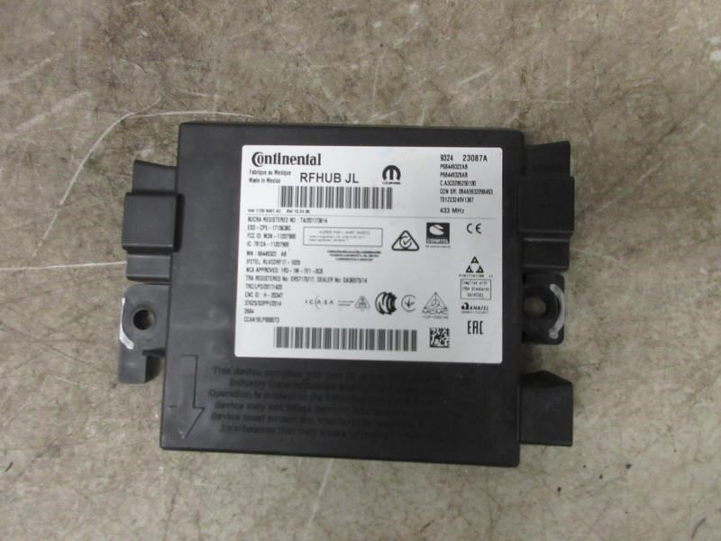 2020 Jeep Wrangler JL OEM Keyless Entry Control Module 68449322