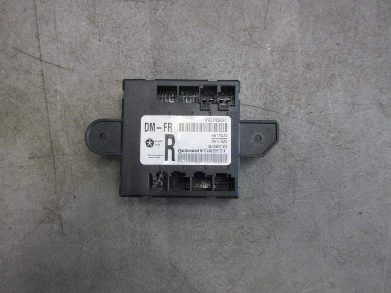 2011-2022 Dodge Durango Jeep Grand Cherokee Front RH Passenger Door Module 68316560