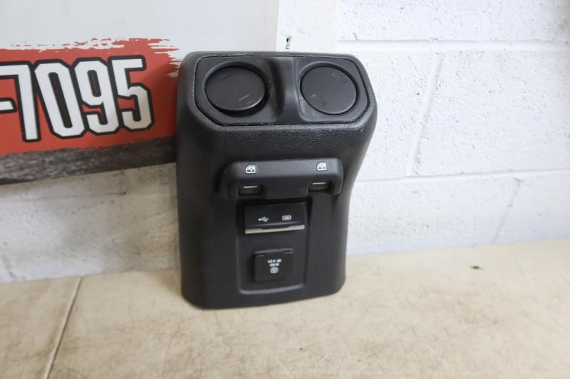 2018-2023 Jeep Wrangler Gladiator Center Console Rear Back Plate Trim 6BW38