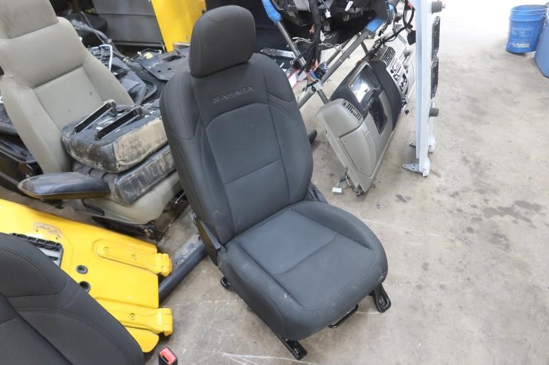 2018-2024 Jeep Wrangler Sahara 4 Door OEM Front Left Driver Seat Cloth Black