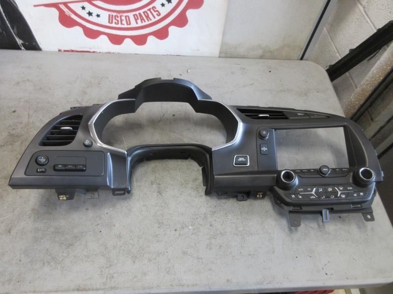 2014-2019 Chevy Corvette C7 OEM Dash Cluster Radio Trim 22826761