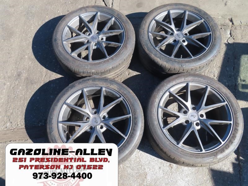 Niche Aluminum Rims M116 Misano 18X8in w/ Tires 5x120.65 Set of 4
