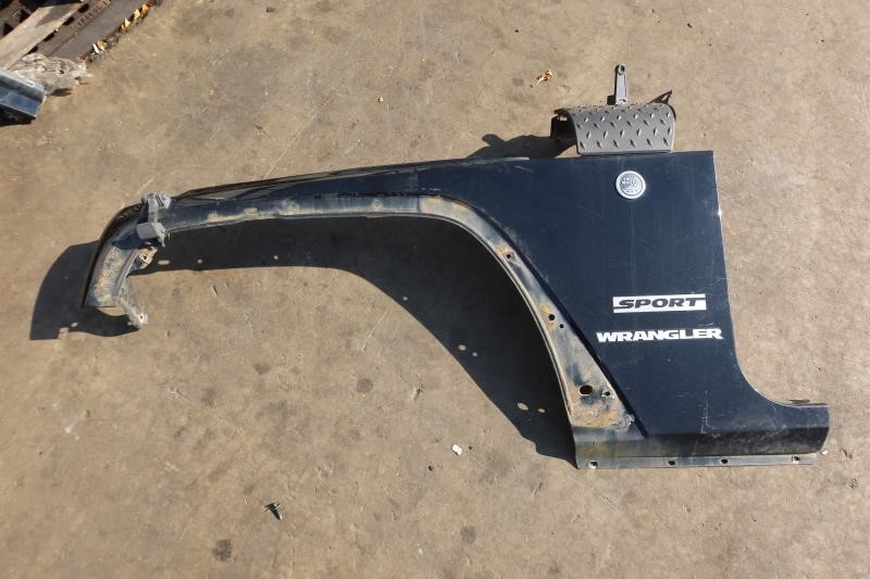 2007-2018 Jeep Wrangler JK OEM Front Left LH Driver Fender PX8 Black 68029993