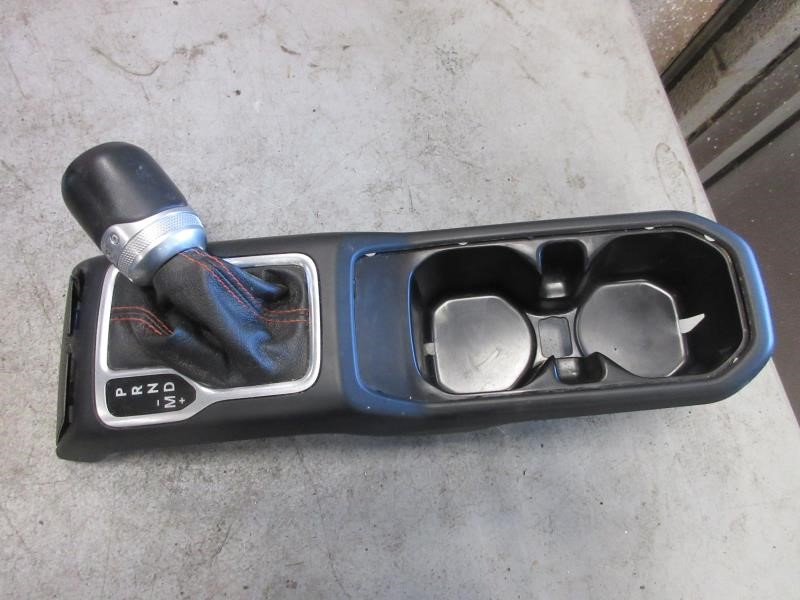 18-23 Jeep Wrangler JL OEM Center Console Shifter Knob Red Stitch 6AB05TX7AH