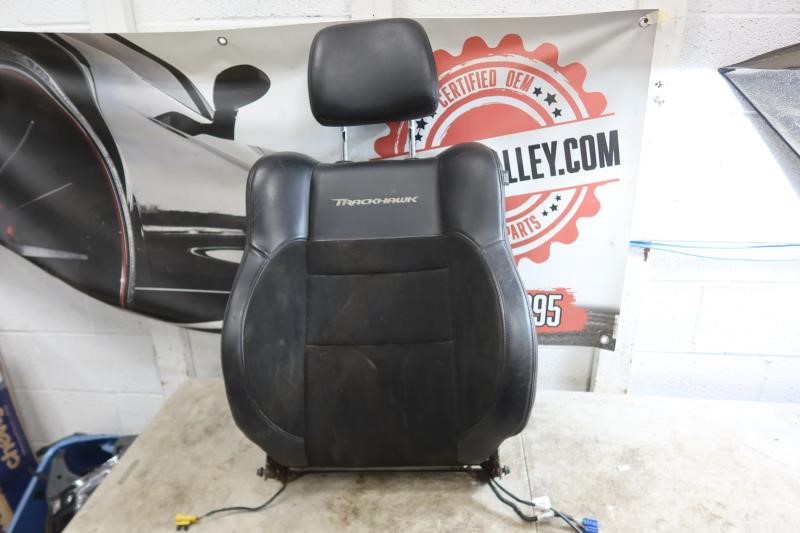Jeep Grand Cherokee Trackhawk OEM Leather Suede Front Driver Seat Upper Half