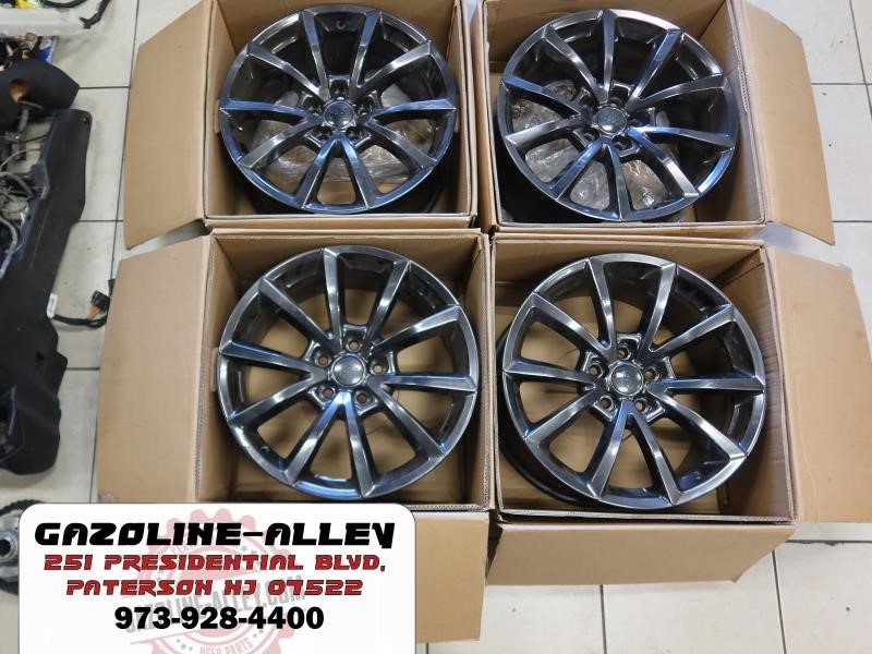 2018+ Jeep Grand Cherokee Trackhawk OEM 20x10 Set of Wheels Powder Coated