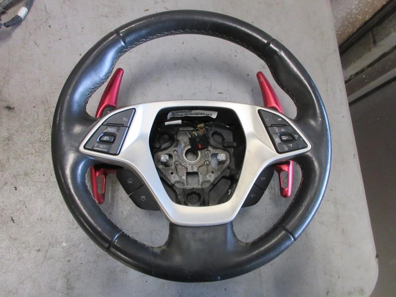 15-17 Chevy Corvette C7 Z51 OEM Round-Type Steering Wheel 23275980 