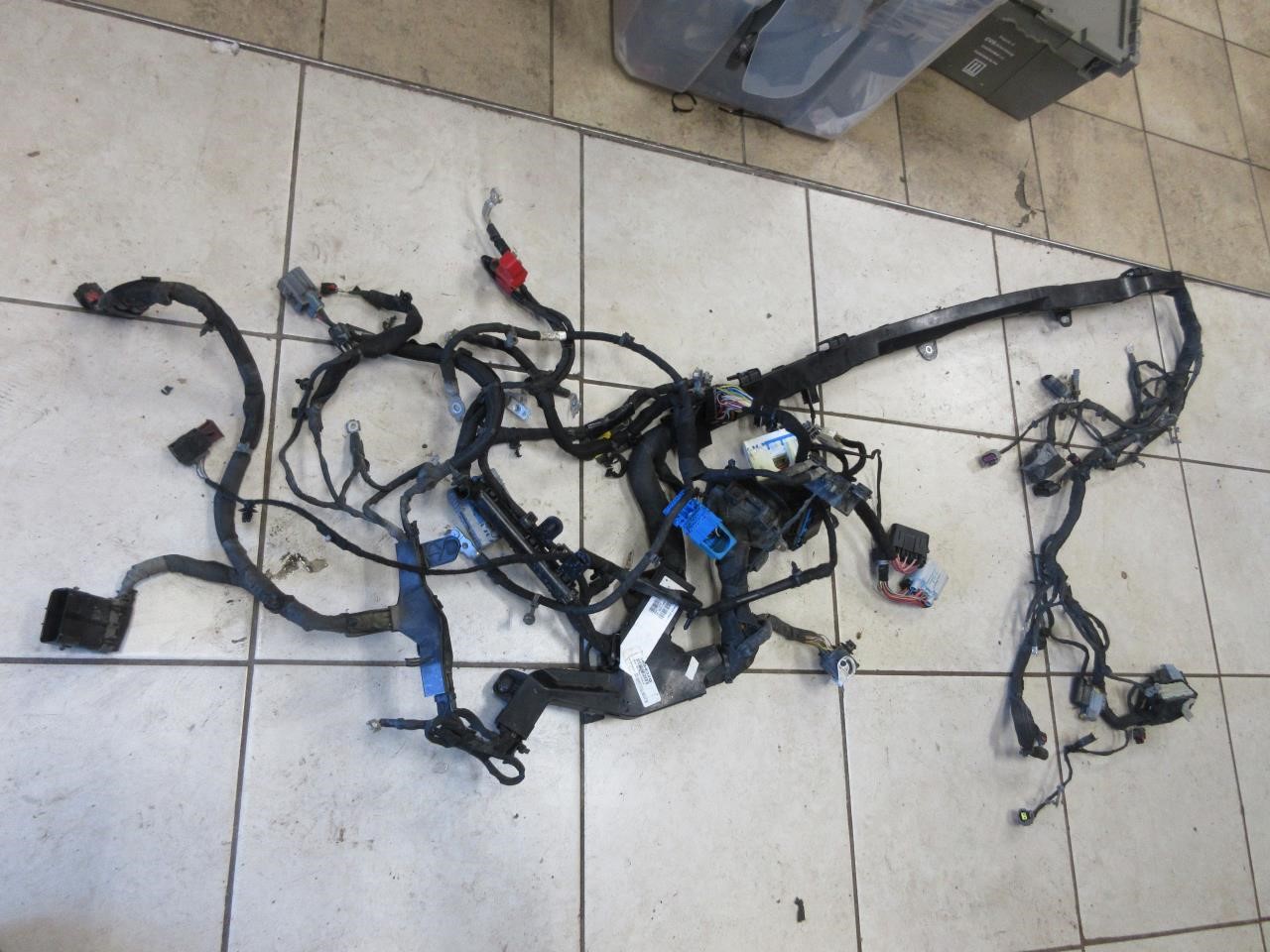 2021 Jeep Wrangler JL OEM Dash Wiring Wire Harness 68477228