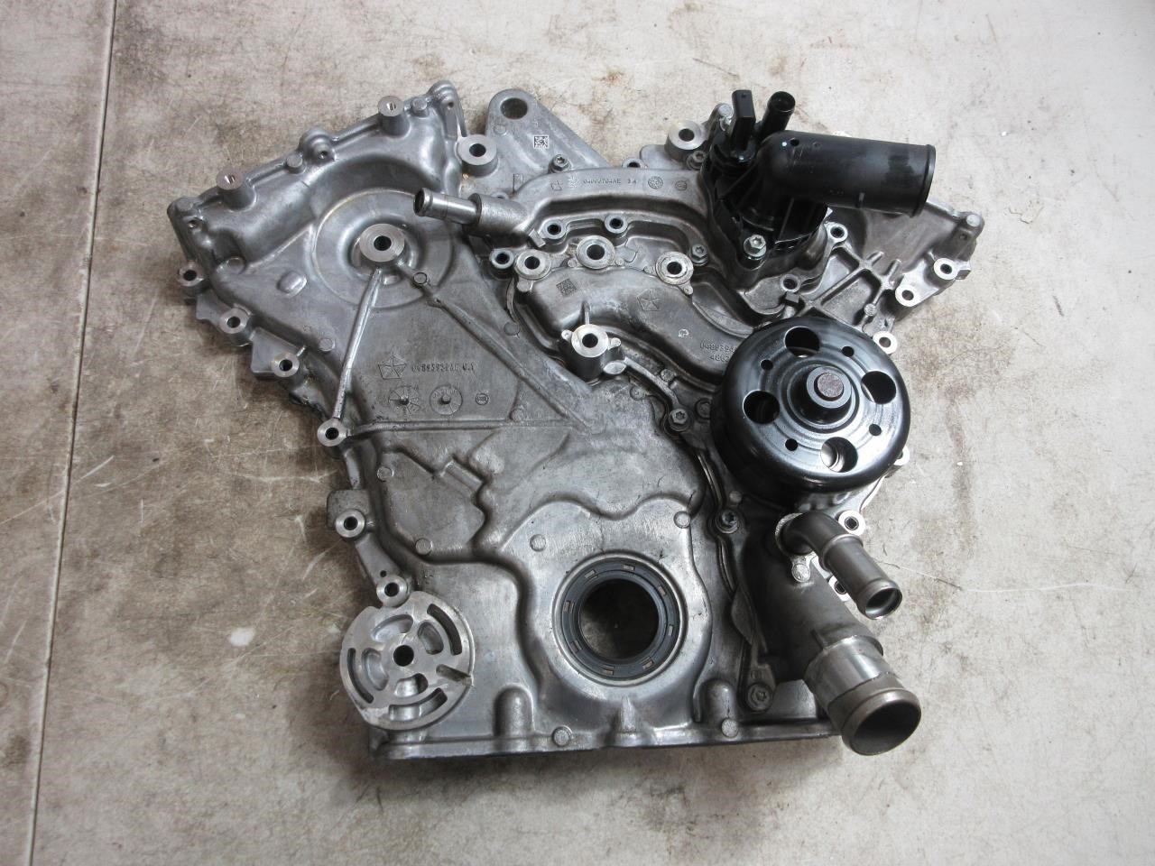16-2024 Jeep Grand Cherokee 3.6L Engine Motor Timing Chain Cover 04893939 