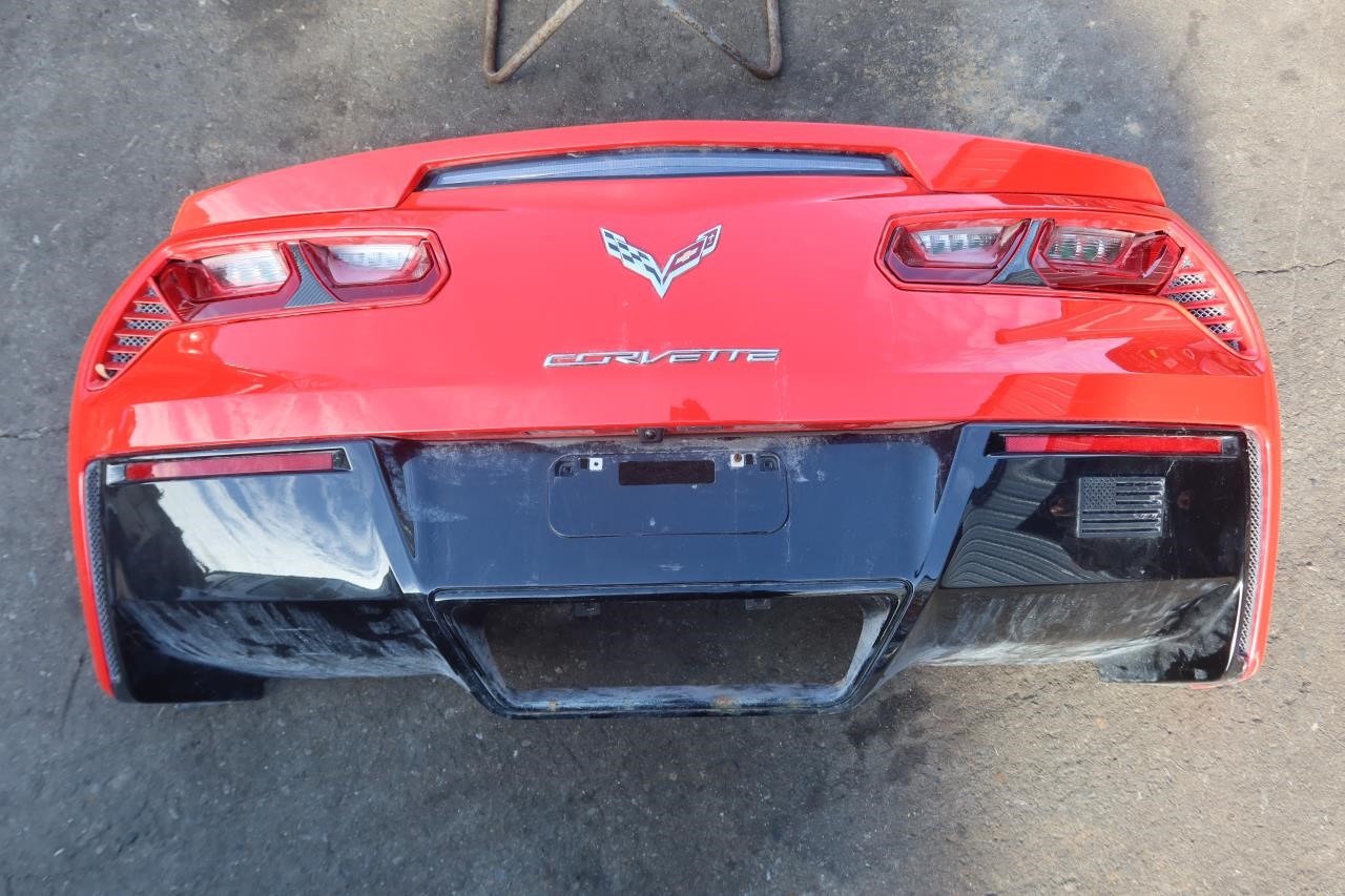 2014-2019 Chevy Corvette C7 Z51 OEM Rear Bumper Cover Assembly 23452910