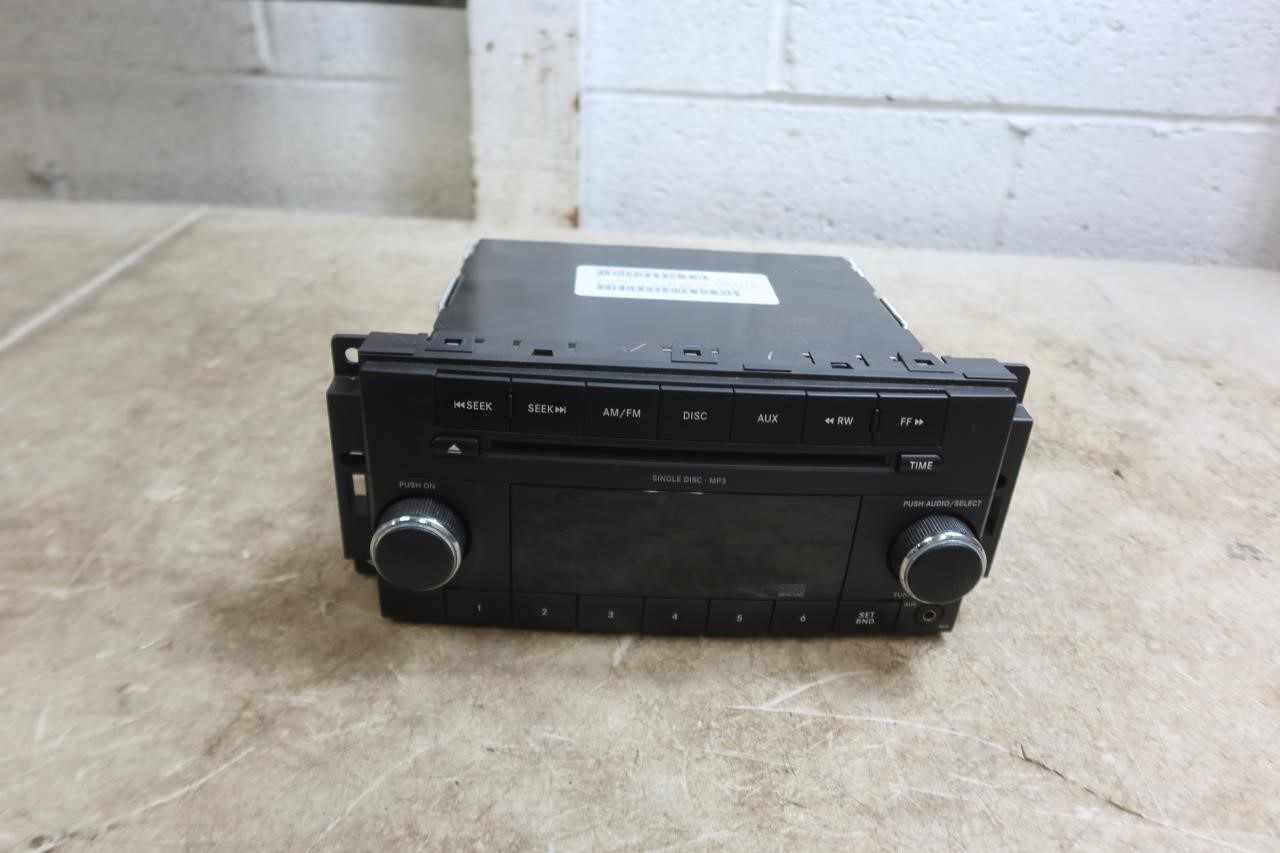 2009 2010 Jeep Wrangler JK OEM Radio Assembly Version RES 68021157