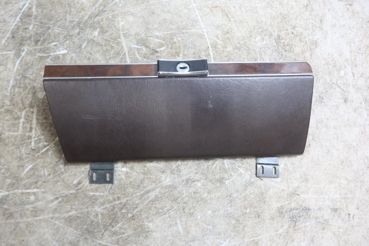 1972-1989 Mercedes R107 450 SL SLC Passenger Brown Glove Box Door