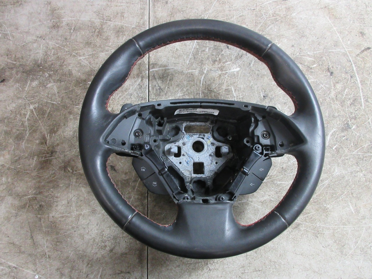 2014-2015 Chevrolet Corvette C7 Stingray OEM Steering Wheel Red Stitch 23436912