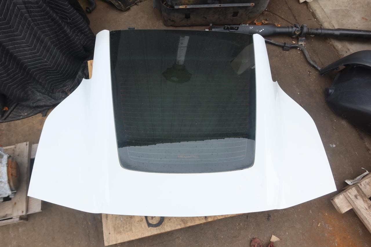 2014-2019 Corvette C7 OEM Rear Trunk Lid Liftgate Hatch Panel Back Glass White