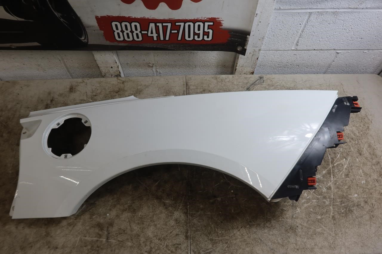 2014-2019 Chevrolet Corvette C7 OEM LH Driver Quarter Outer Panel White 23197622