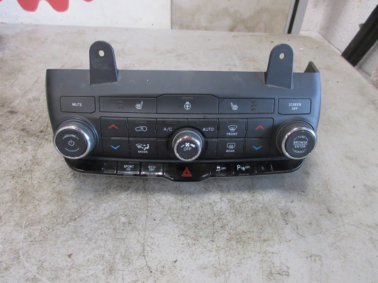 21-25 Dodge Durango OEM Feature Controls HVAC Center Stack 68465667
