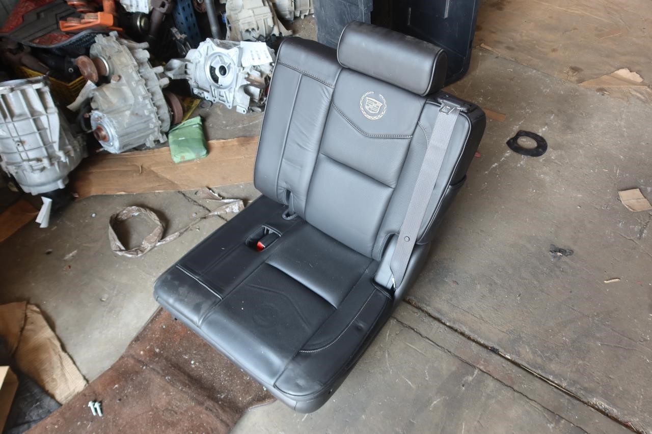 2007-2014 Cadillac Escalade Platinum OEM Black Leather LH Third Row Seat Chair