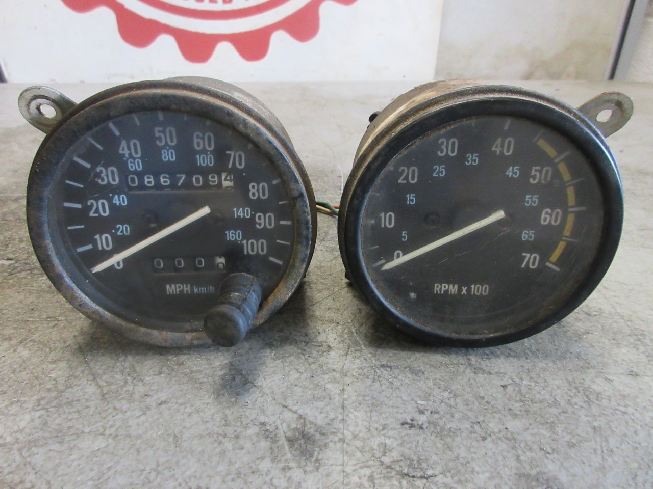 1987-1991 Jeep Wrangler YJ OEM Speedometer & Tachometer MPH RPM Gauge 