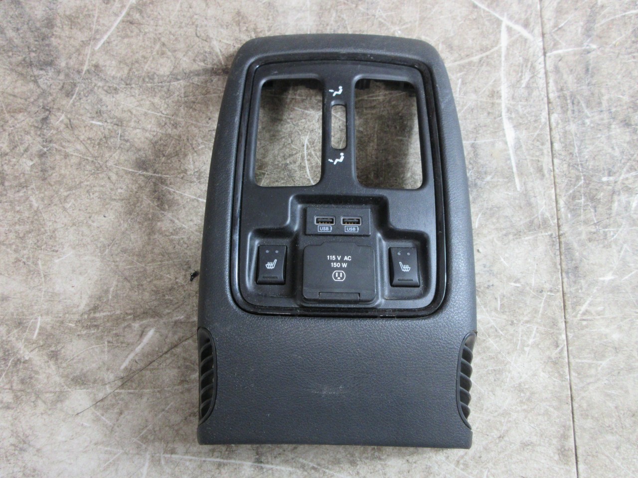 14-2021 Jeep Grand Cherokee Durango OEM Rear Console Trim Bezel w/ Hub 