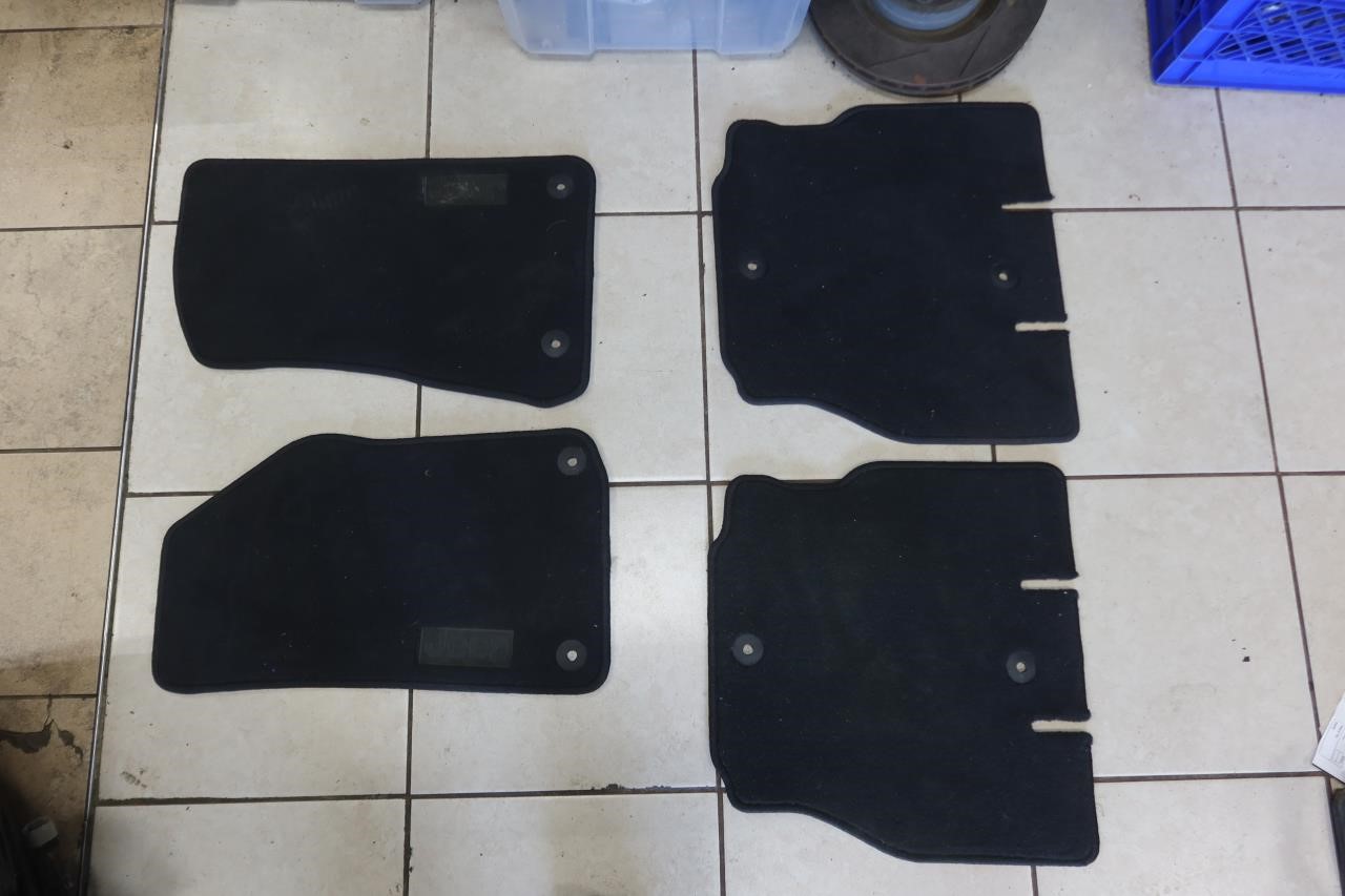 2018-2023 Jeep Wrangler JL JLU 4 Door OEM Floor Mat Set 6BR85TX7AC
