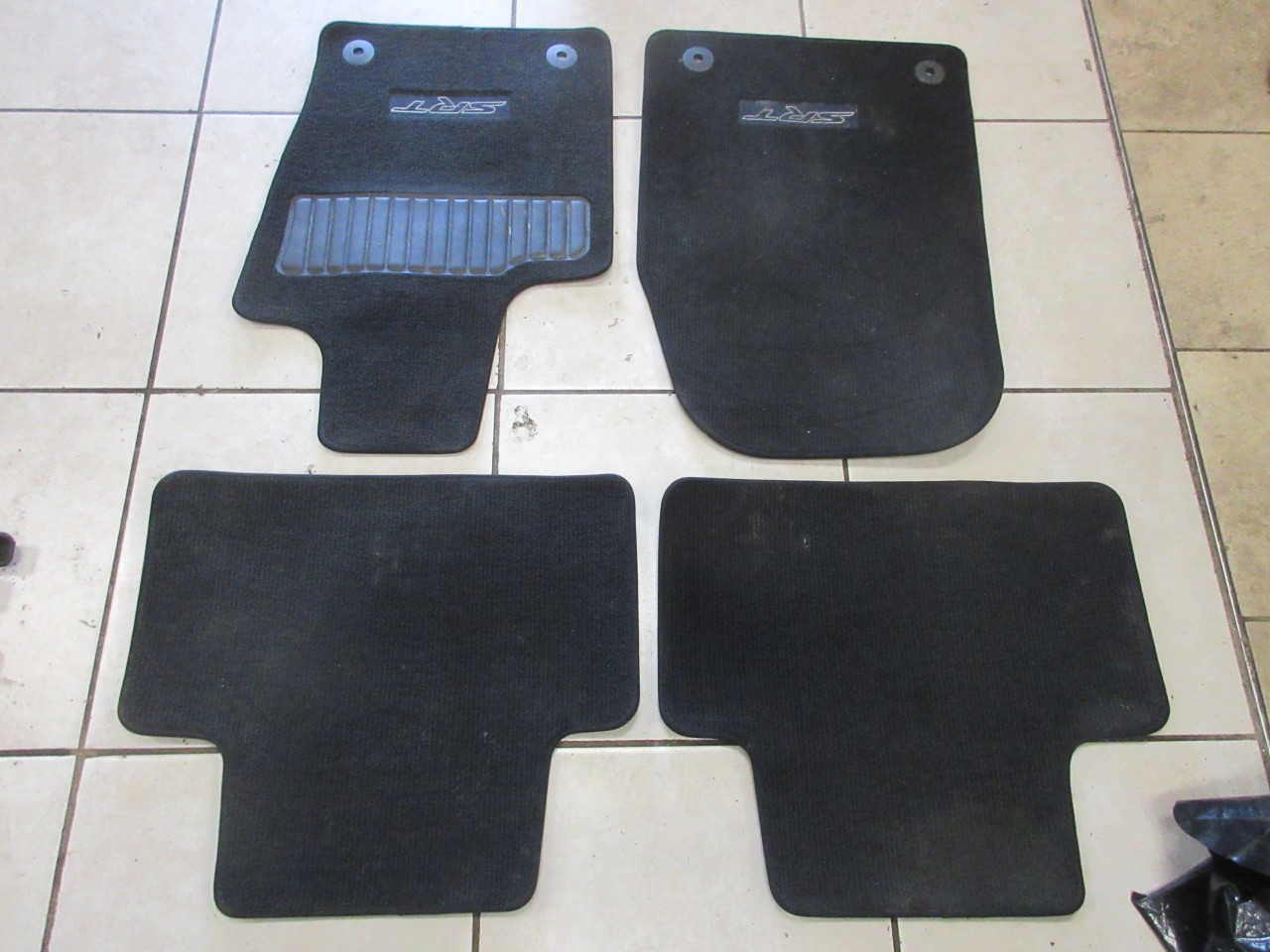 2018-2021 Jeep Grand Cherokee SRT OEM Floor Mat Set 6ML07DX9AB
