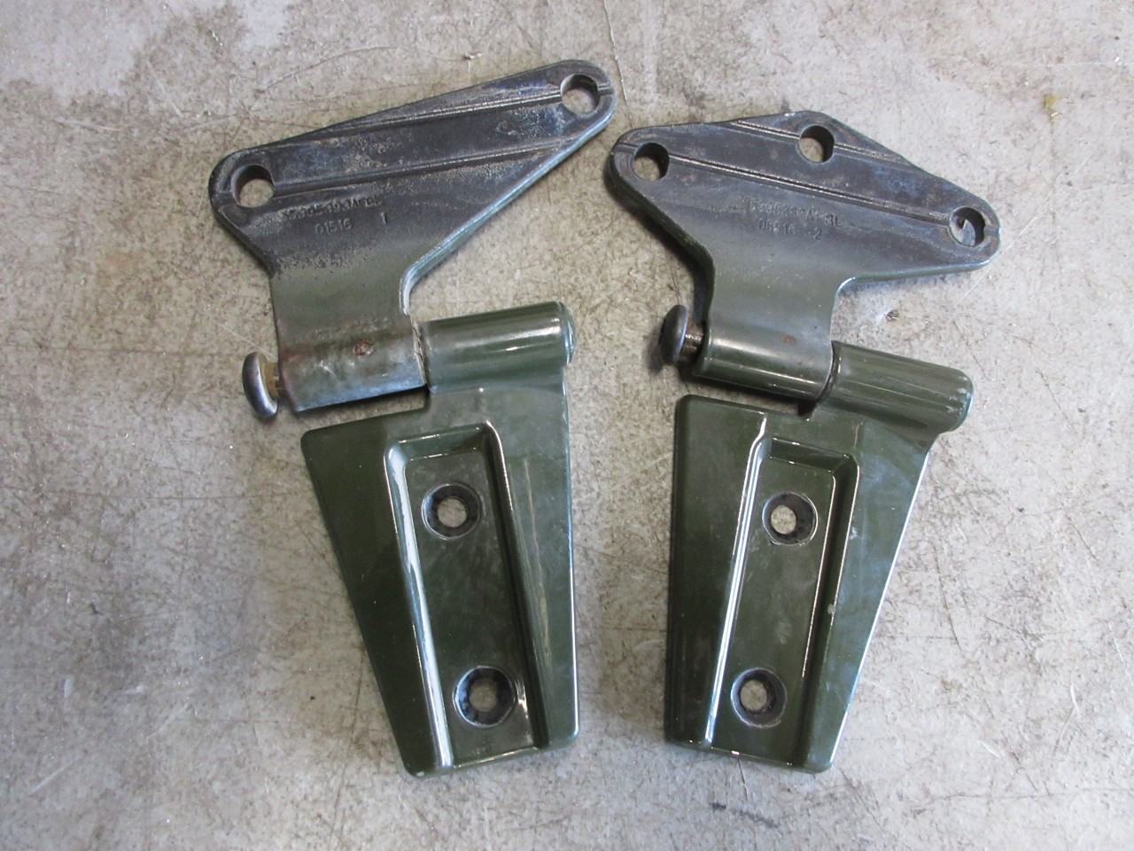 2007-2018 Jeep Wrangler JK OEM Driver Door Hinges Fit Both Front & Rear 55395385