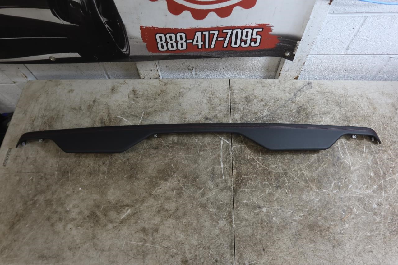 2018-2023 Jeep Wrangler Gladiator OEM Upper Dash Red Stitch 6AC121K5AC