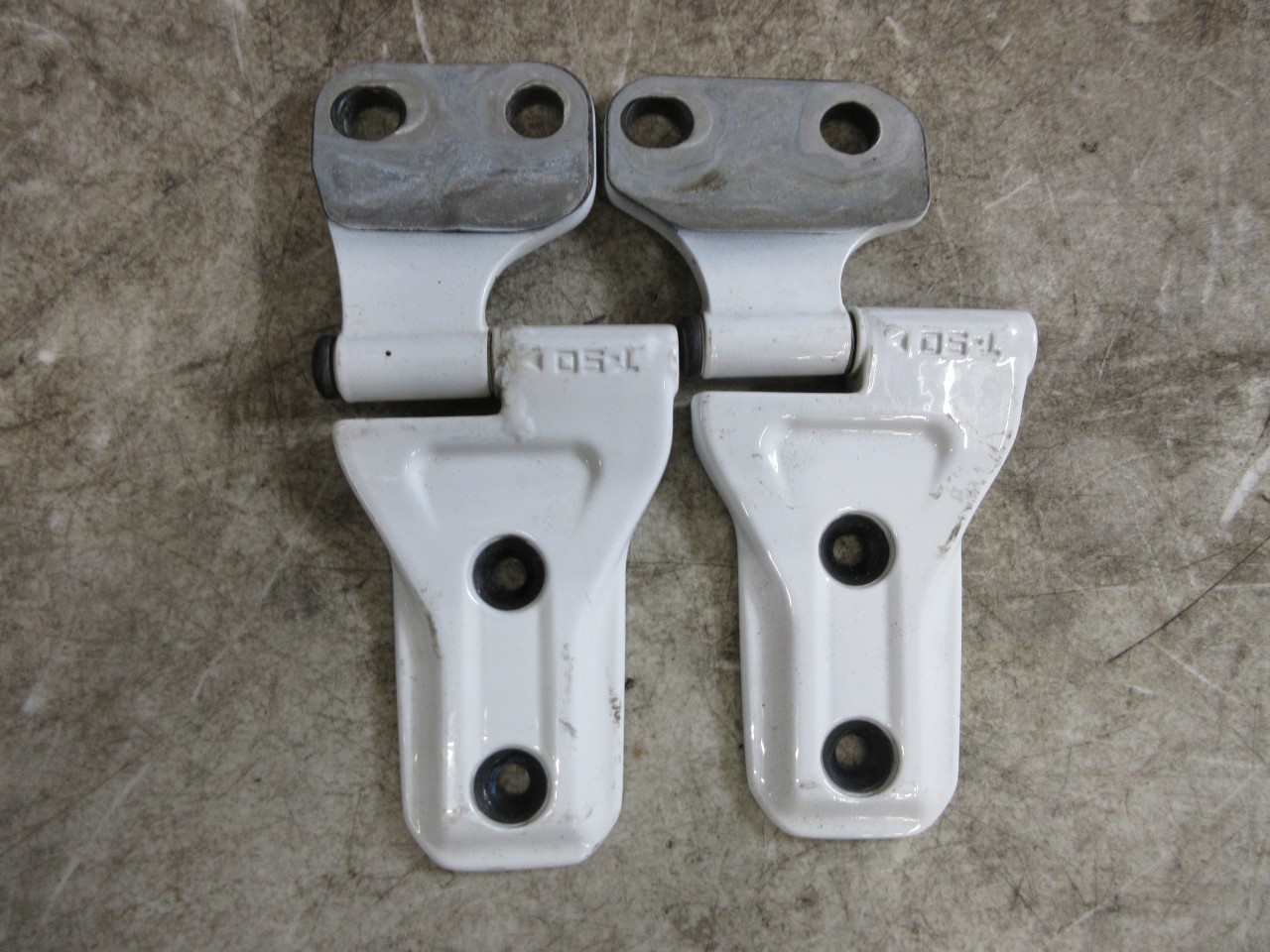 2018-2025 Jeep Wrangler JL OEM Front & Rear Left Door Hinge Pair 
