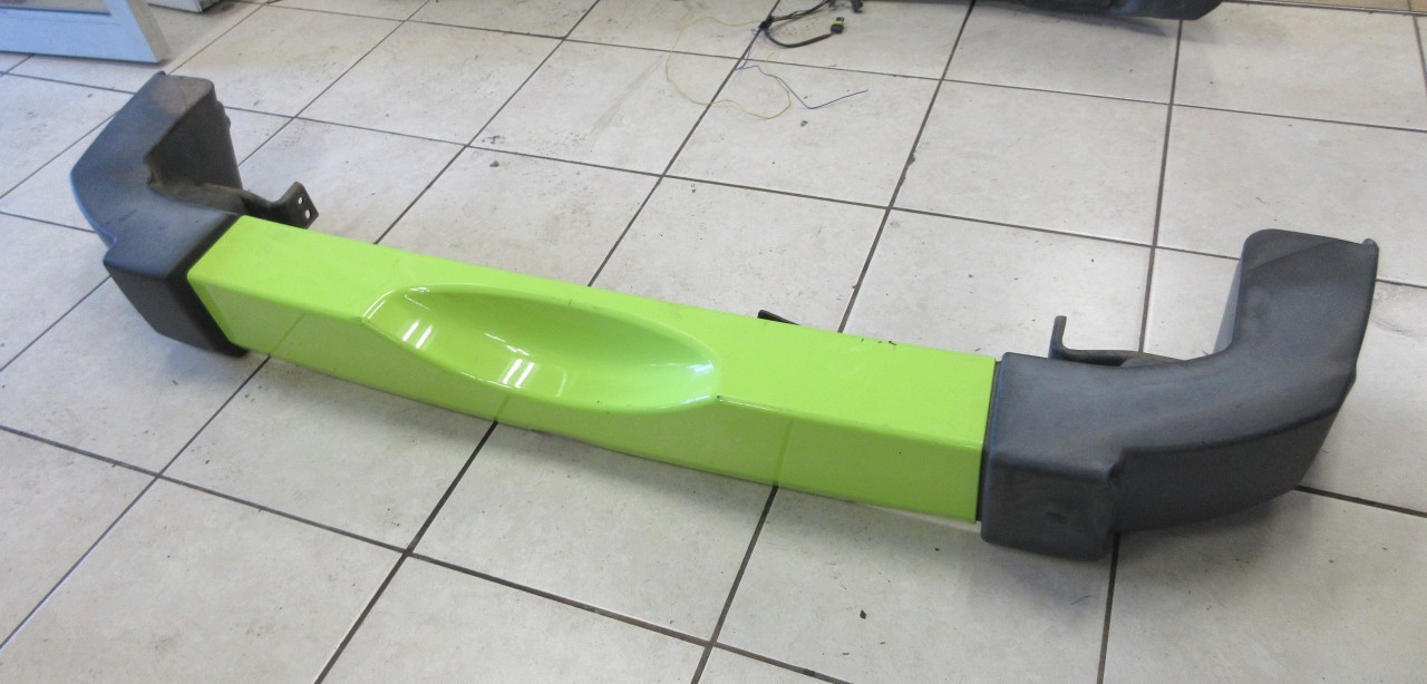 2007-2018 Jeep Wrangler JK OEM Rear Plastic Bumper Cover Assembly 1BD22RXFAD