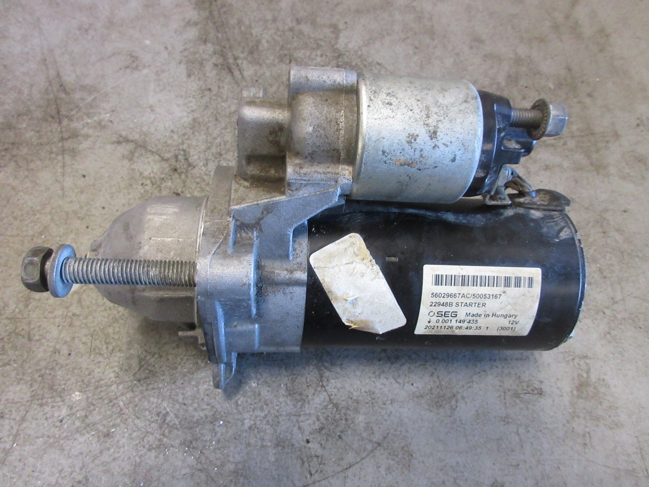 2015-2023 Jeep Wrangler Gladiator OEM Starter Motor 56029667