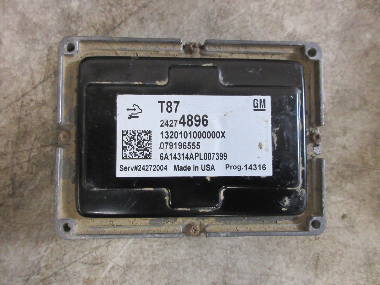 15-17 Chevrolet Corvette C7 OEM Transmission Control Module 24274896