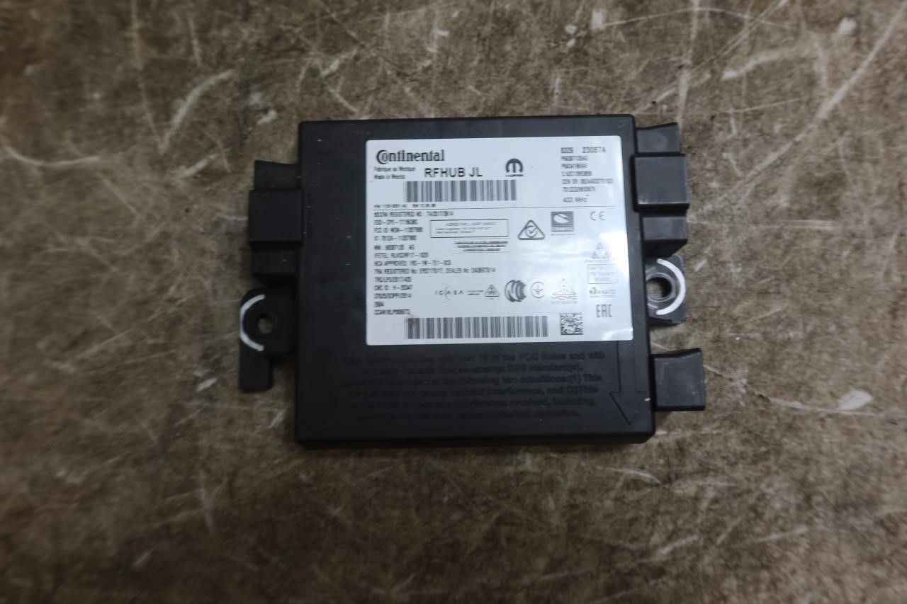 2018-2023 Jeep Wrangler JL OEM Keyless Entry Hub Receiver Module 68307135