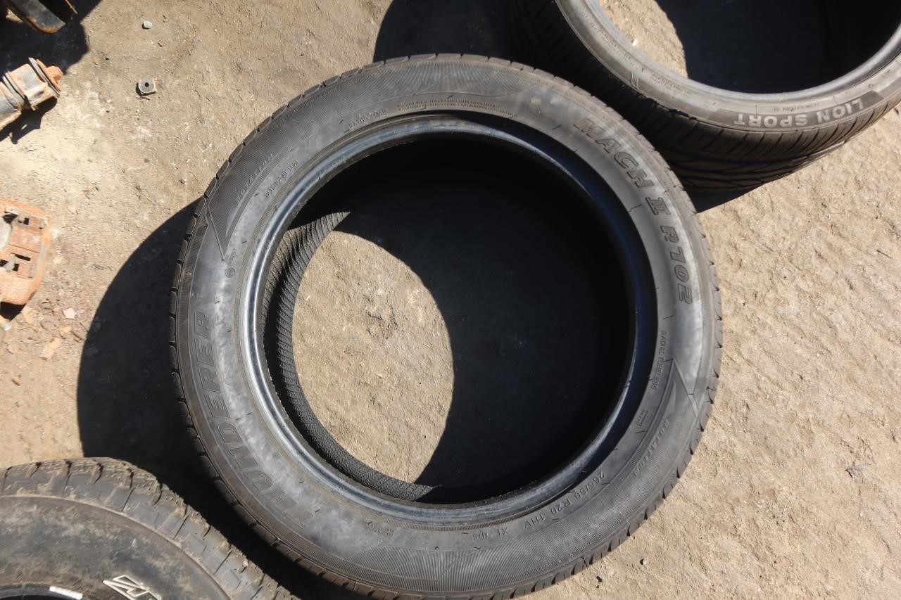 Thunderer Mach III 265/50 R20 Single Tire