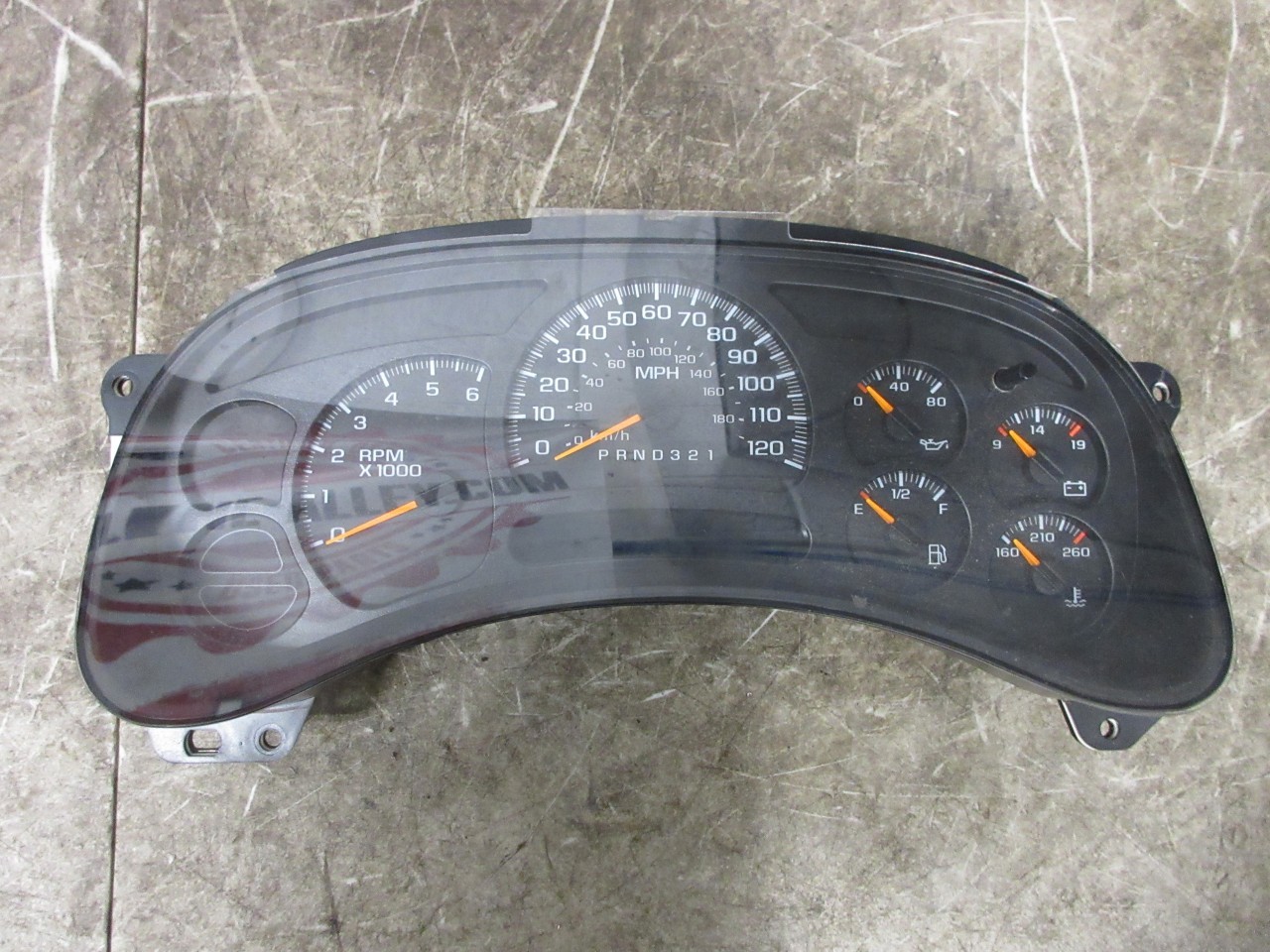 03-07 Silverado Tahoe Sierra Yukon Suburban OEM 80K Miles Speedometer 15105687