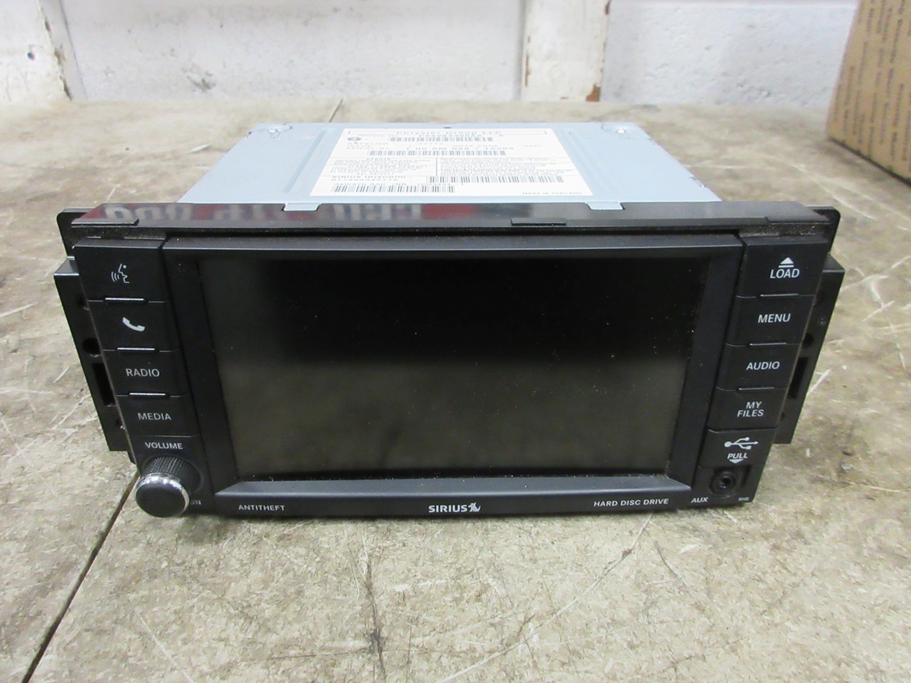 11-2018 Jeep Wrangler JK OEM RHB MYGIG High Speed NAV Radio 68363305