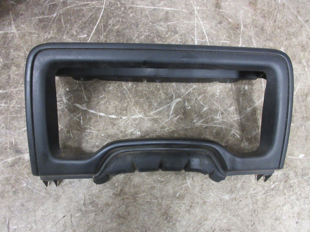 03-06 Jeep Wrangler TJ OEM Instrument Cluster Trim Panel Black 5GW62DX9