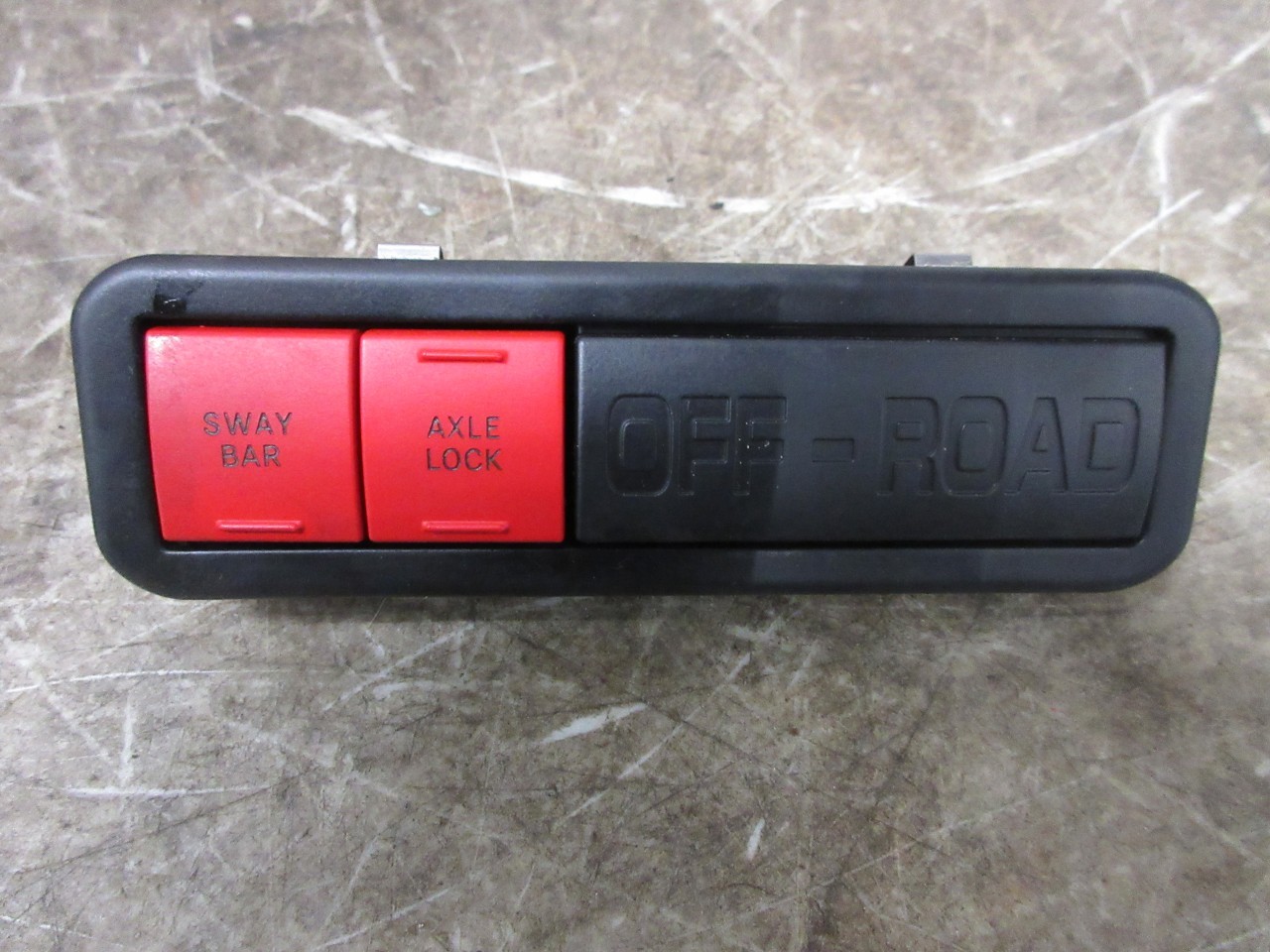 2013-2018 Jeep Wrangler JK Rubicon OEM Dash Red Off Road Switch 56054372