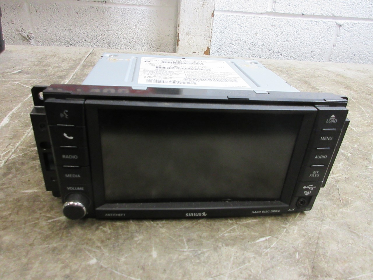 11-2018 Jeep Wrangler JK OEM RHB MYGIG High Speed NAV Radio 68363305