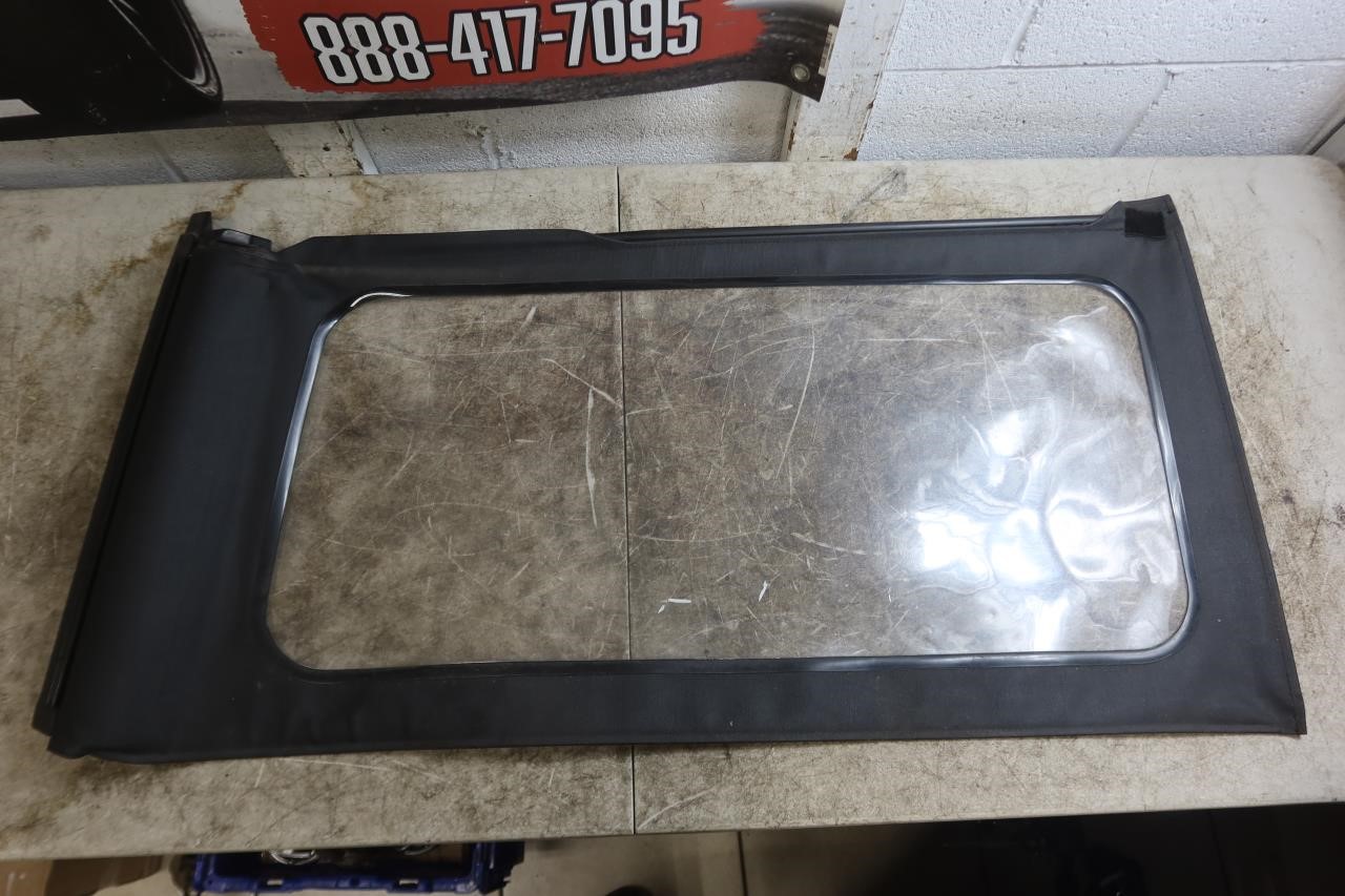 2018-2026 Jeep Wrangler JL 2 Door OEM Right Passenger Soft Top Quarter Window