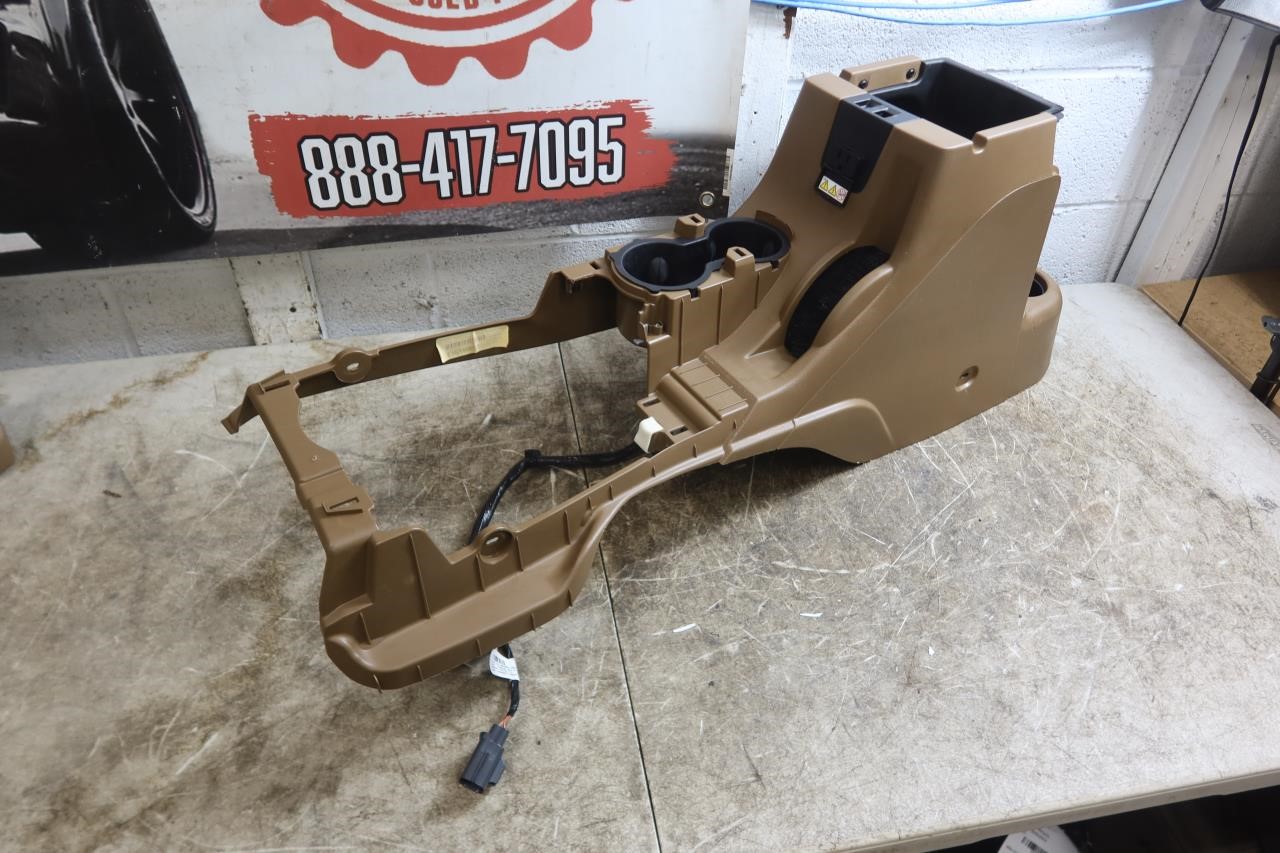 2011-2018 Jeep Wrangler JK OEM Brown Tan Center Console Bare