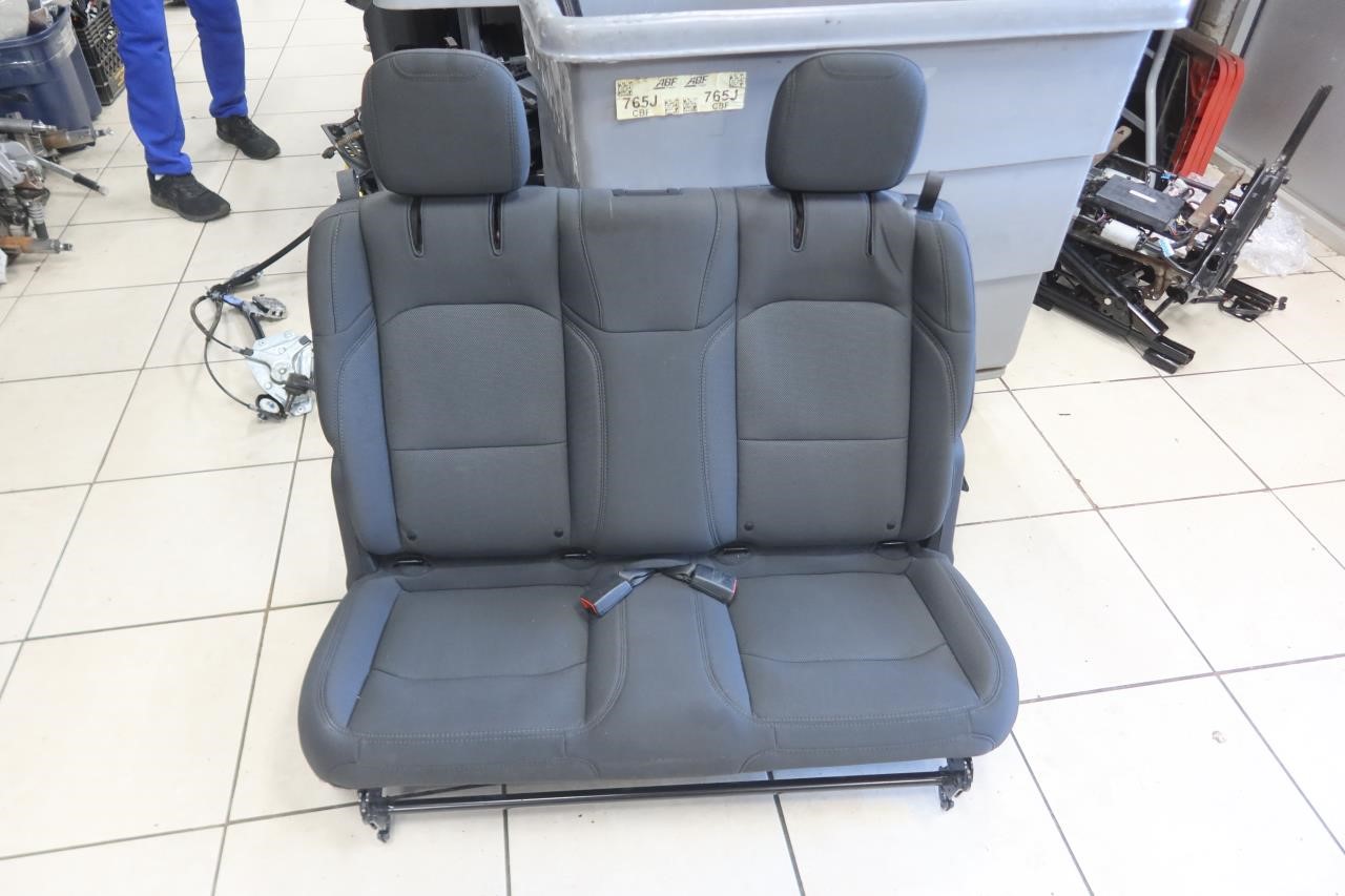 2018-2025 Jeep Wrangler JL 2 Door OEM Rear Seat Assembly Black Cloth