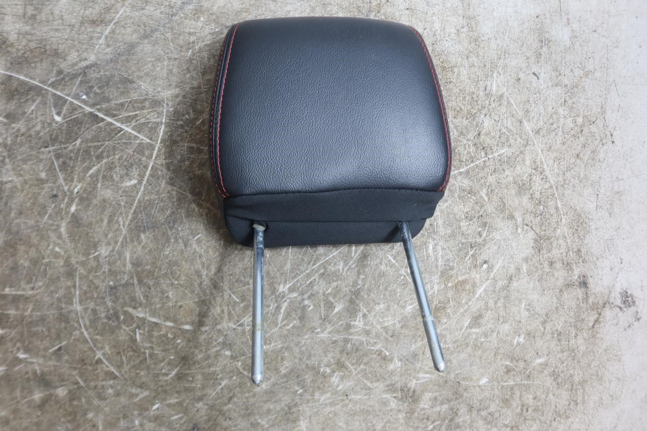 2011-2018 Jeep Wrangler JK Rubicon OEM Front Seat Headrest Black Red