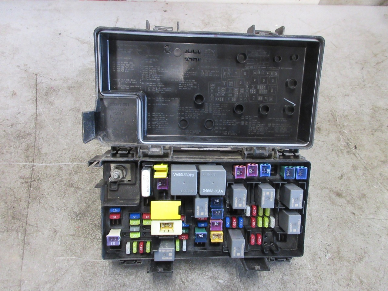 2016-2018 Jeep Wrangler JK OEM TIPM Fuse Box 68303924