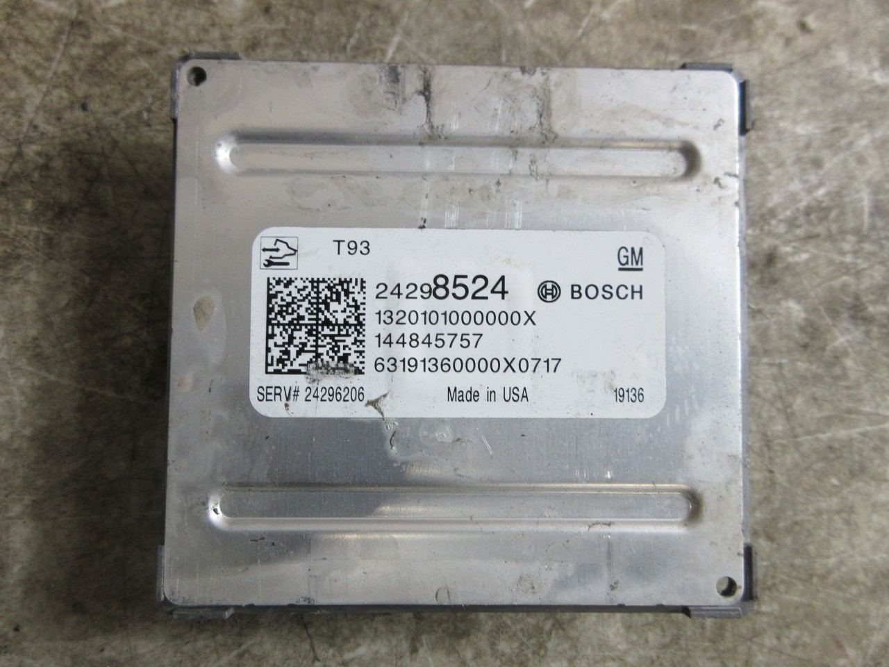 2019 GM Sierra Silverado OEM Transmission Control Module 24298524