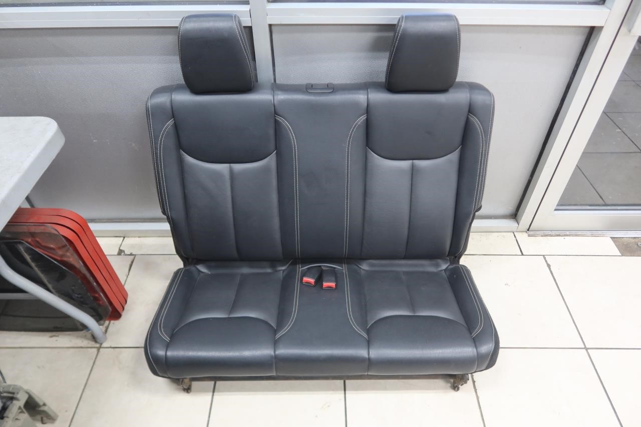 2011-2018 Jeep Wrangler JK 2 Door OEM Rear Seat Assembly Black Leather