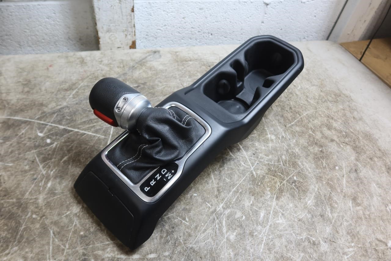 2018-2023 Jeep Wrangler JL OEM Center Console Shifter Knob White Stitch 6AB05TX7