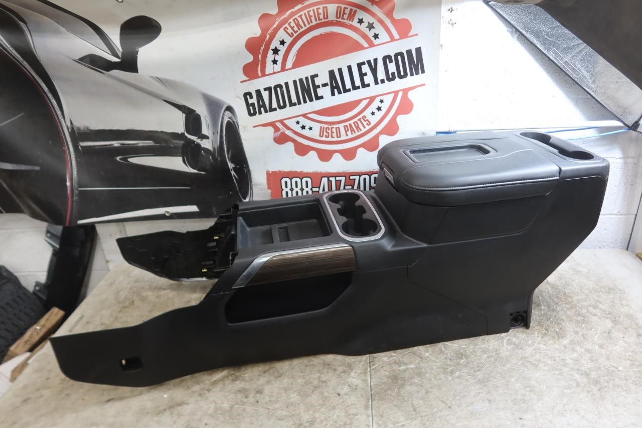 2019-2022 Chevy Silverado Sierra 1500 Front Floor Center Console Assy Black OEM