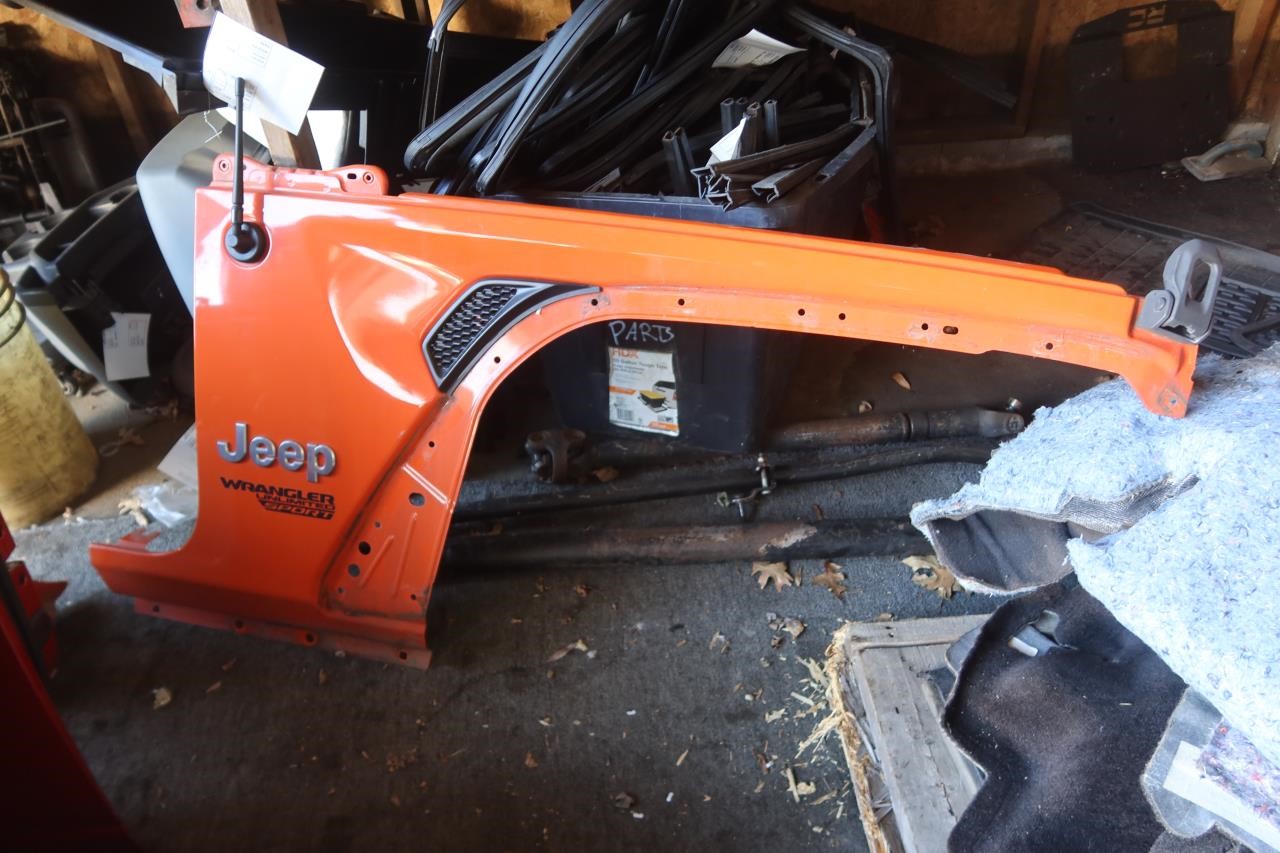 2018-2026 Jeep Wrangler JL OEM Front Right RH Passenger Fender 68281946